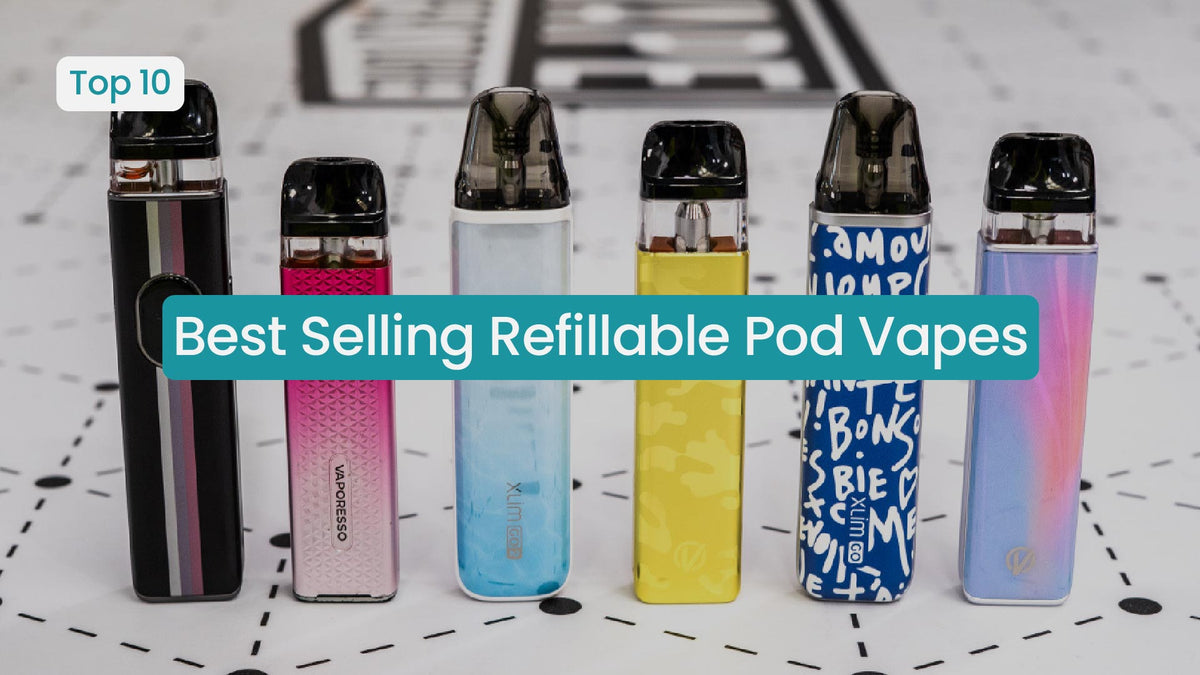 Best Refillable Pod Vapes UK 2026 | Real Sales Data Best Refillable Pod Vapes UK 2026 | Real Sales Data