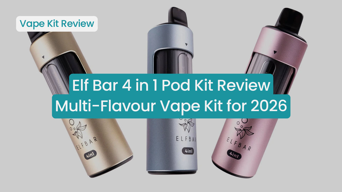 Elf Bar 4 in 1 Pod Kit Review | Multi-Flavour Vape Kit for 2025