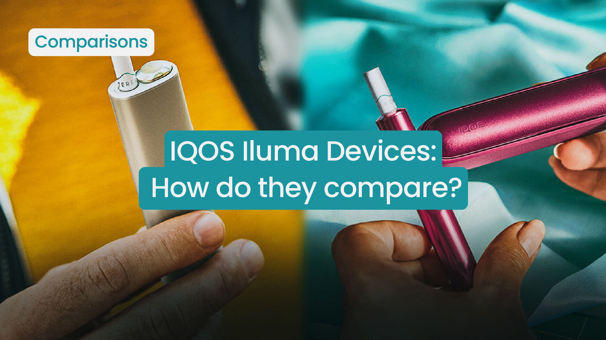 Comparing the IQOS Iluma and Iluma One Devices