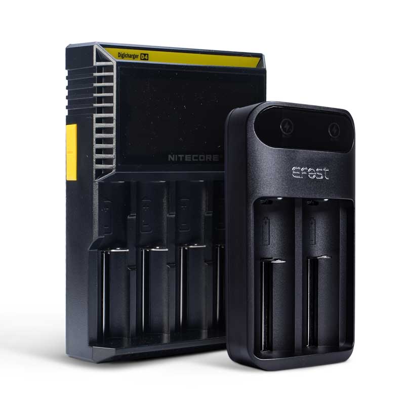 Vape Battery Chargers - UK's Best 18650, 26650 Vape Battery Chargers Vape Battery Chargers - UK's Best 18650, 26650 Vape Battery Chargers
