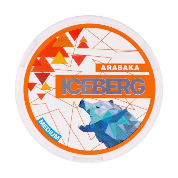 iceberg tobacco Watermelon Mint 150mg Caffeine Pouches ICEBERG