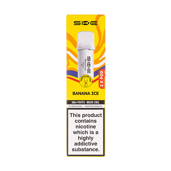 banana crystal vape Banana Ice Crystal Clear E-Liquid (Nic Salt) 10ml