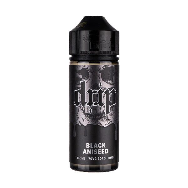 Black Aniseed 100ml Shortfill E-Liquid by Drip Black Aniseed 100ml Shortfill E-Liquid by Drip