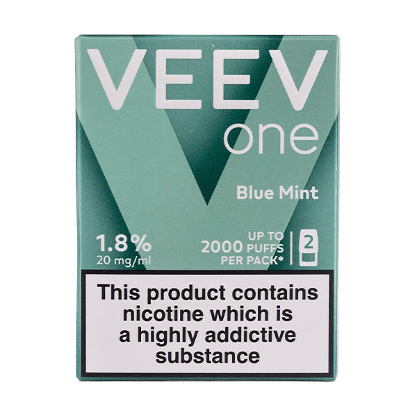 Blue Mint Veev One Prefilled Pods by Veev - Phenomenal Flavour! Blue Mint Veev One Prefilled Pods by Veev - Phenomenal Flavour!