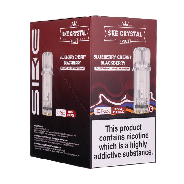 SKE Crystal Plus Prefilled Pods [Pack of 10]