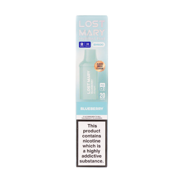 Lost Mary Blueberry BM600 Prefilled Pods | Earn Rewards!