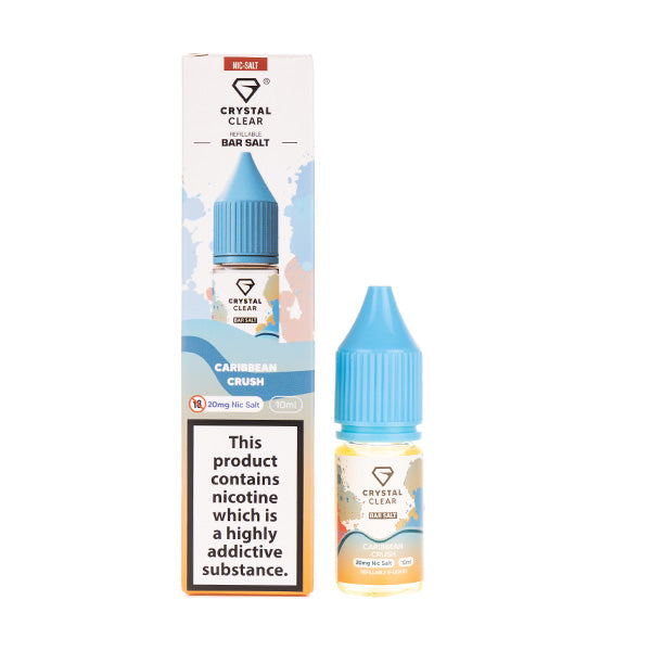 Caribbean Crush Nic Salt E-Liquid by Crystal Clear | Vape Superstore Caribbean Crush Nic Salt E-Liquid by Crystal Clear | Vape Superstore