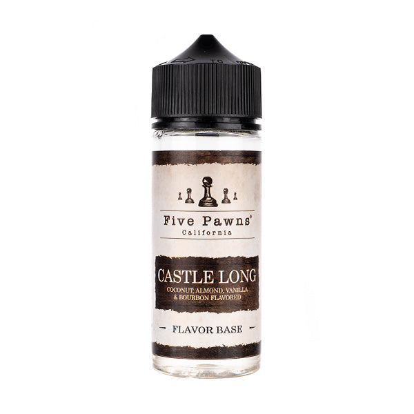 Five Pawns Castle Long 100ml (50/50) Shortfill E-Liquid | Vape Superstore Five Pawns Castle Long 100ml (50/50) Shortfill E-Liquid | Vape Superstore