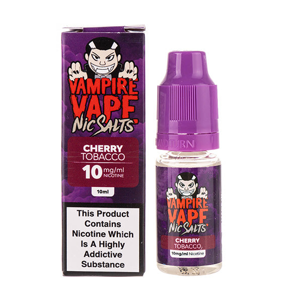 sweet tobacco nic salt by vampire vape Vampire Vape Cherry Tobacco Nic Salt | 3 for £10