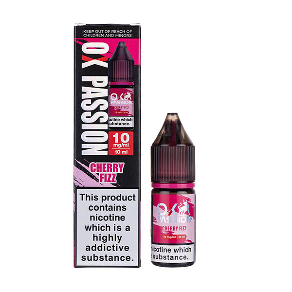 Cherry Fizz Nic Salt E-Liquid by Oxva Ox Passion - W.O.W!
