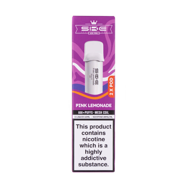 SKE Crystal 600 Pro Pink Lemonade Prefilled Pods | Unbeatable Deals SKE Crystal 600 Pro Pink Lemonade Prefilled Pods | Unbeatable Deals