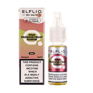 Kiwi Passionfruit Guava Nic Salt E-Liquid by Elf Bar ELFLIQ