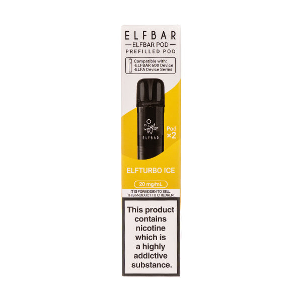 Elf Bar Elfturbo Ice Prefilled Pods 20mg 3 for 12 | Vape Superstore Elf Bar Elfturbo Ice Prefilled Pods 20mg 3 for 12 | Vape Superstore