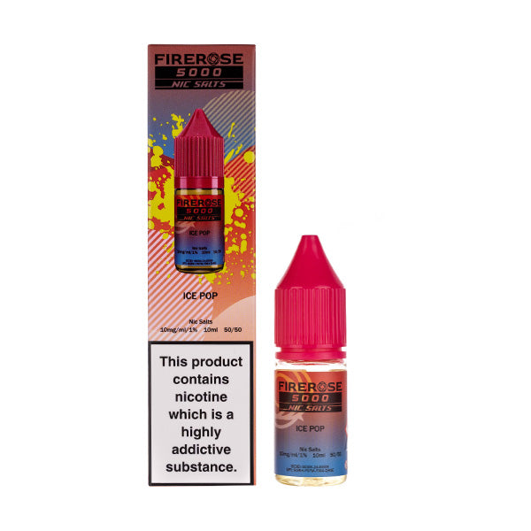 ice pop vape flavor Firerose 5000 Ice Pop Nic Salt E-Liquid by Elux