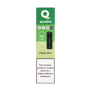 Fresh Mint 4 in 1 Prefilled Pods by Quadro