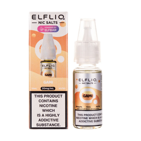 elf liquid vape juice Elf Bar ELFLIQ Gami Nic Salt E-Liquid