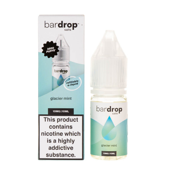 glacier mint vape juice Bar Drop Glacier Mint Nic Salt E-Liquid