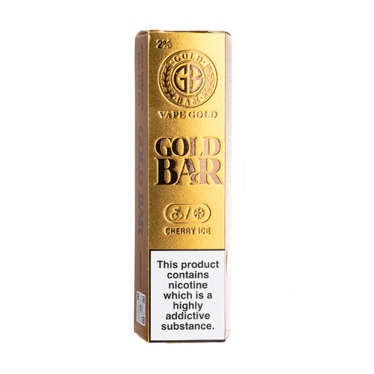 Gold Bar 600 Disposable Vape Cherry Ice