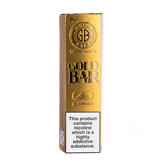 Gold Bar 600 Disposable Vape El Dorado