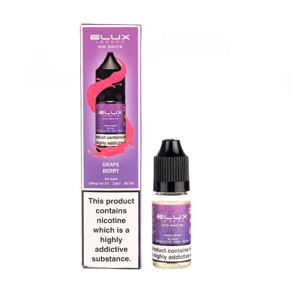 Grape Berry Nic Salt E-Liquid by Elux Legends | Vape Superstore Grape Berry Nic Salt E-Liquid by Elux Legends | Vape Superstore