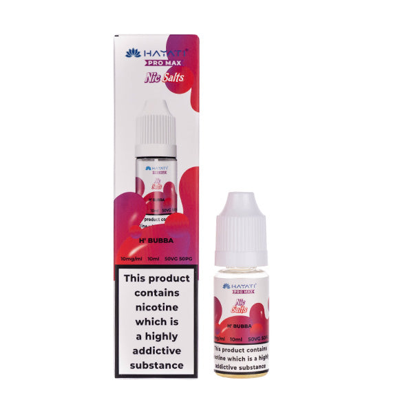 Hayati Pro Max Salts - H'Bubba x10 Hayati Pro Max Salts - H'Bubba x10