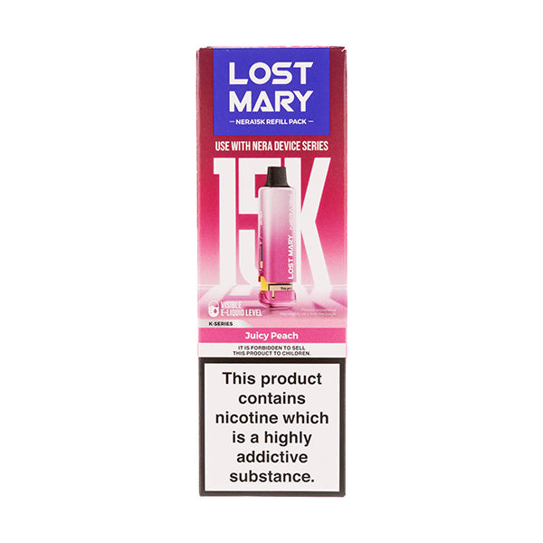 lost mary juicy peach refill Lost Mary BM6000 Juicy Peach Vape Kit main image 0