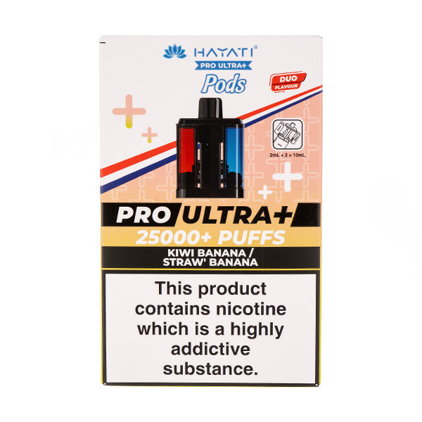 Hayati Pro Ultra Plus 25k Kiwi Banana/Straw' Banana