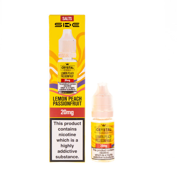 SKE Crystal Lemon Peach Passionfruit Nic Salt E-Liquid | Buy 3 for 10 SKE Crystal Lemon Peach Passionfruit Nic Salt E-Liquid | Buy 3 for 10