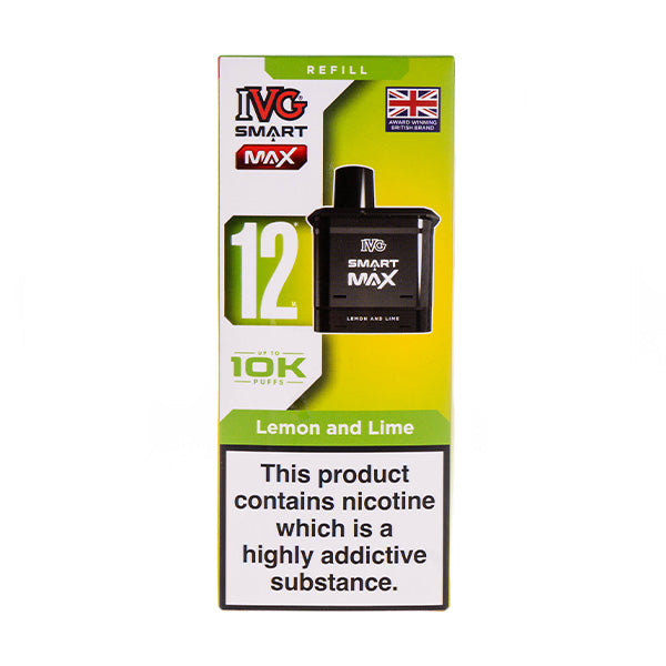 Lemon Lime Smart Max Pod + Refill by IVG Shop Now | Vape Superstore Lemon Lime Smart Max Pod + Refill by IVG Shop Now | Vape Superstore