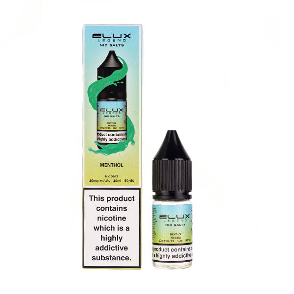 Menthol Nic Salt E-Liquid by Elux Legends | Vape Superstore Menthol Nic Salt E-Liquid by Elux Legends | Vape Superstore