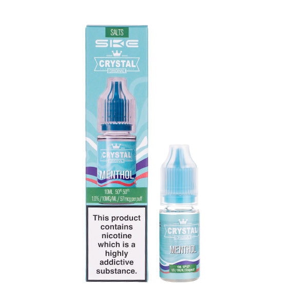 Menthol Nic Salt E-Liquid by SKE Crystal | Vape Superstore Menthol Nic Salt E-Liquid by SKE Crystal | Vape Superstore
