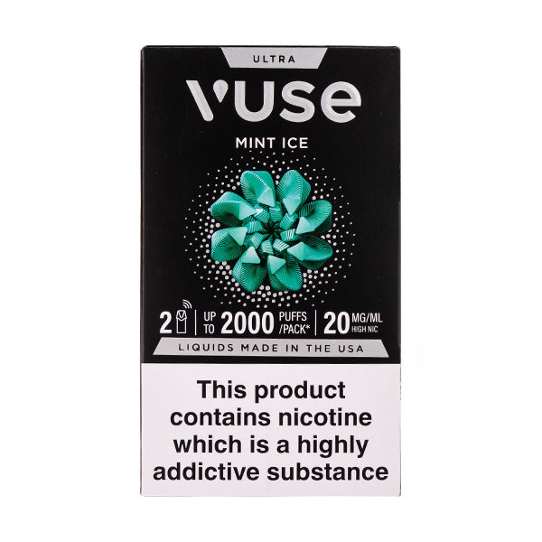 Vuse Ultra Mint Ice Pods 20mg 2-Pack | Vape Superstore Vuse Ultra Mint Ice Pods 20mg 2-Pack | Vape Superstore