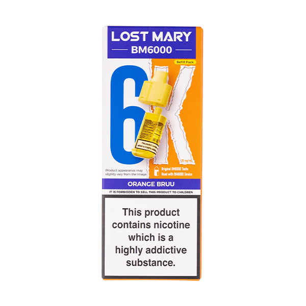 lost mary bm 6000 Lost Mary BM6000 Prefilled Pod Kit - Nicotine Free