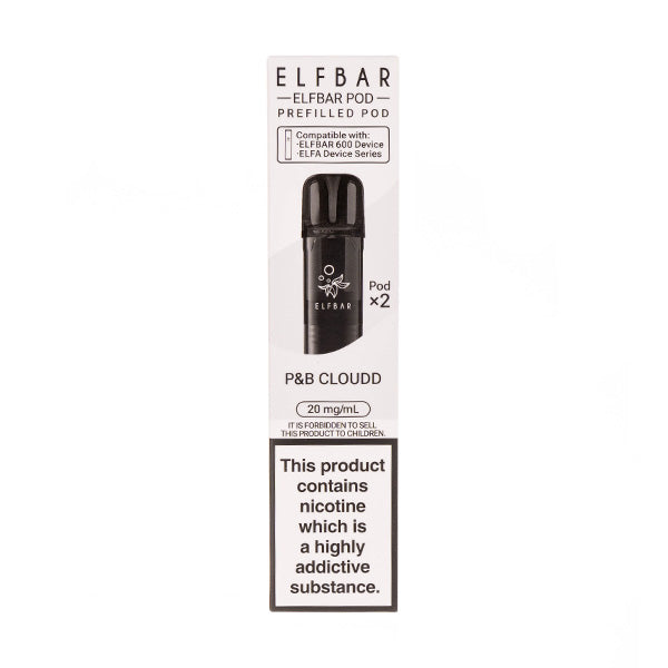 Elf Bar P&B Cloudd Prefilled Pods 20mg – 3 for £12