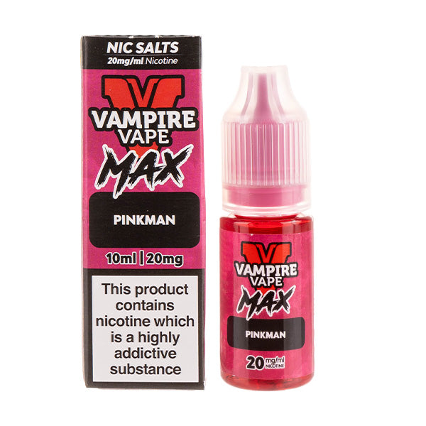 vampire vape pinkman xix Vampire Vape Max Pinkman Nic Salt 5 for £10