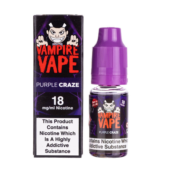 Vampire Vape Purple Craze E-Liquid | MTL Vape Juice Vampire Vape Purple Craze E-Liquid | MTL Vape Juice