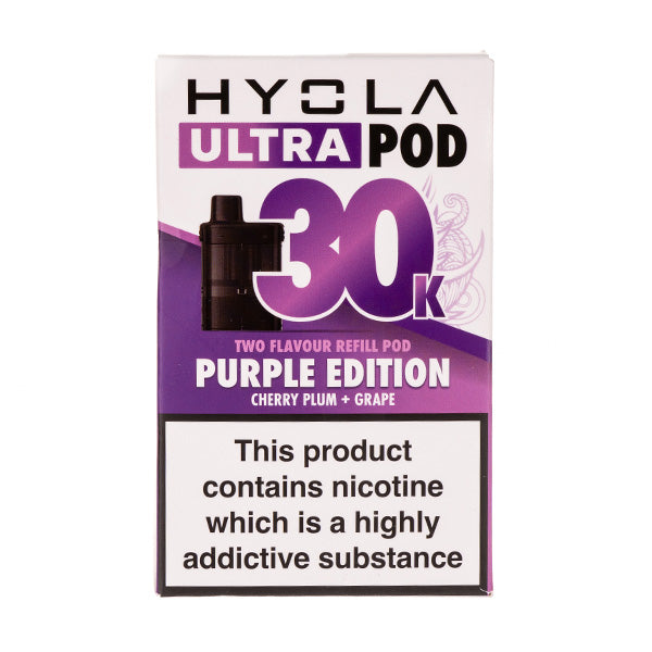 Hyola Purple Edition Ultra 30k Prefilled Pods Shop Now | Vape Superstore Hyola Purple Edition Ultra 30k Prefilled Pods Shop Now | Vape Superstore