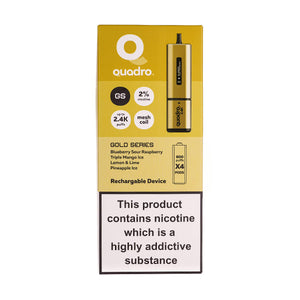 Quadro 4 in 1 Pod Kit in Gold Series