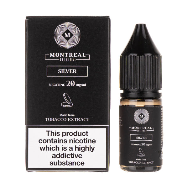 Montreal Original Nic Salt in Silver - Any 3 for 10 | Vape Superstore
