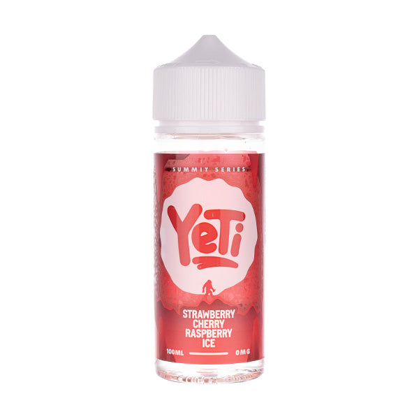 Yeti Summit Strawberry Cherry Raspberry Ice 100ml Shortfill E-Liquid Yeti Summit Strawberry Cherry Raspberry Ice 100ml Shortfill E-Liquid
