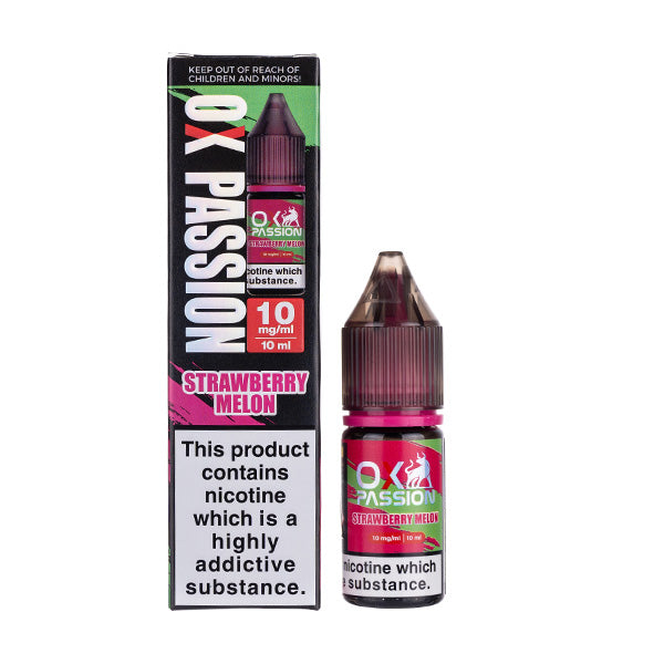 Strawberry Melon Nic Salt E-Liquid by Oxva Ox Passion Strawberry Melon Nic Salt E-Liquid by Oxva Ox Passion