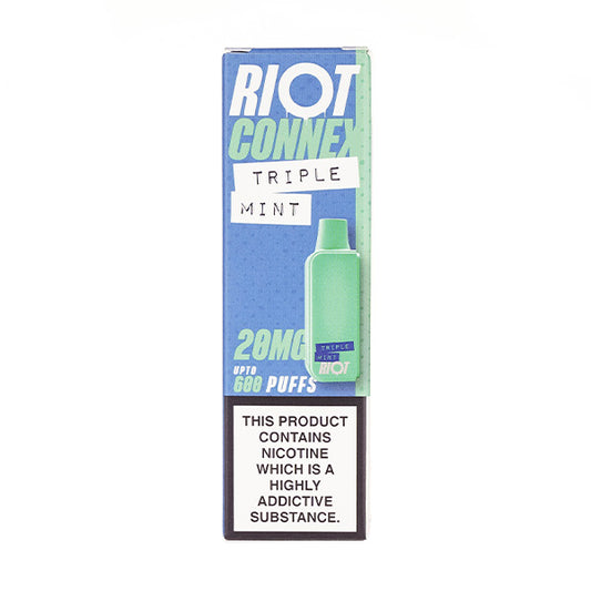 Triple Mint Connex Prefilled Pods by Riot Squad