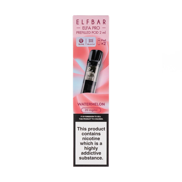 Elf Bar Watermelon Elfa Pro Prefilled Pods | Vape Superstore Elf Bar Watermelon Elfa Pro Prefilled Pods | Vape Superstore