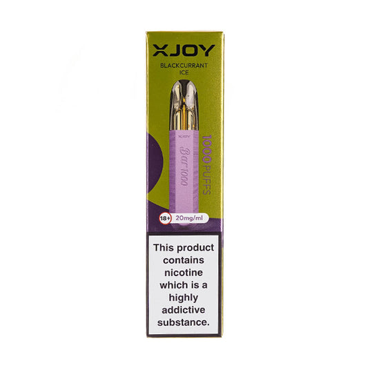 Bar 1000 Disposable Vape by XJOY - Blackcurrant Ice