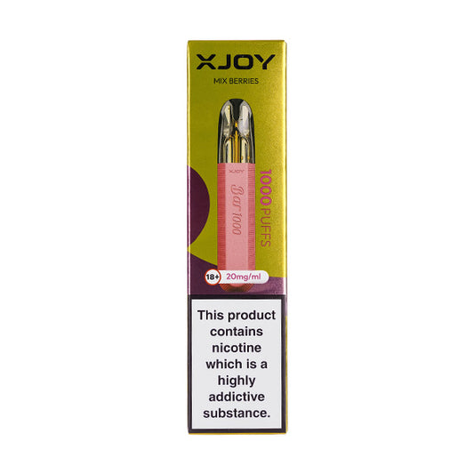 Bar 1000 Disposable Vape by XJOY - Mix Berries