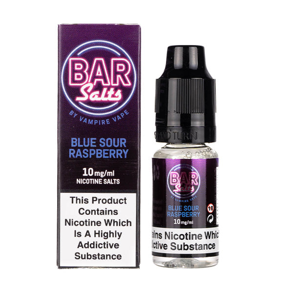 Blue Sour Raspberry Nic Salt E-Liquid by Vampire Vape Bar Salts Blue Sour Raspberry Nic Salt E-Liquid by Vampire Vape Bar Salts