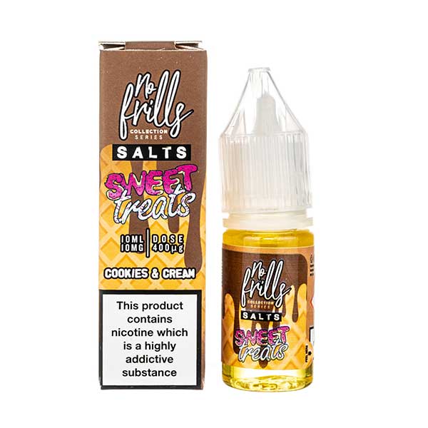 Cookie Vape Juice Cookies & Cream Nic Salt E-Liquid by No Frills CIRCUS COOKIE BY Cookie Vape Juice Cookies & Cream Nic Salt E-Liquid by No Frills CIRCUS COOKIE BY