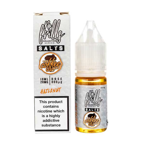 Hazelnut Nic Salt E-Liquid by No Frills The Coffee Shop | Vape Superstore Hazelnut Nic Salt E-Liquid by No Frills The Coffee Shop | Vape Superstore