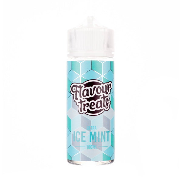 vanilla mint vape juice Flavour Treats Ultra Ice Mint 100ml Shortfill