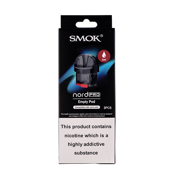 SMOK Nord Pro Replacement Pods - Pack of 3 | Vape Superstore SMOK Nord Pro Replacement Pods - Pack of 3 | Vape Superstore